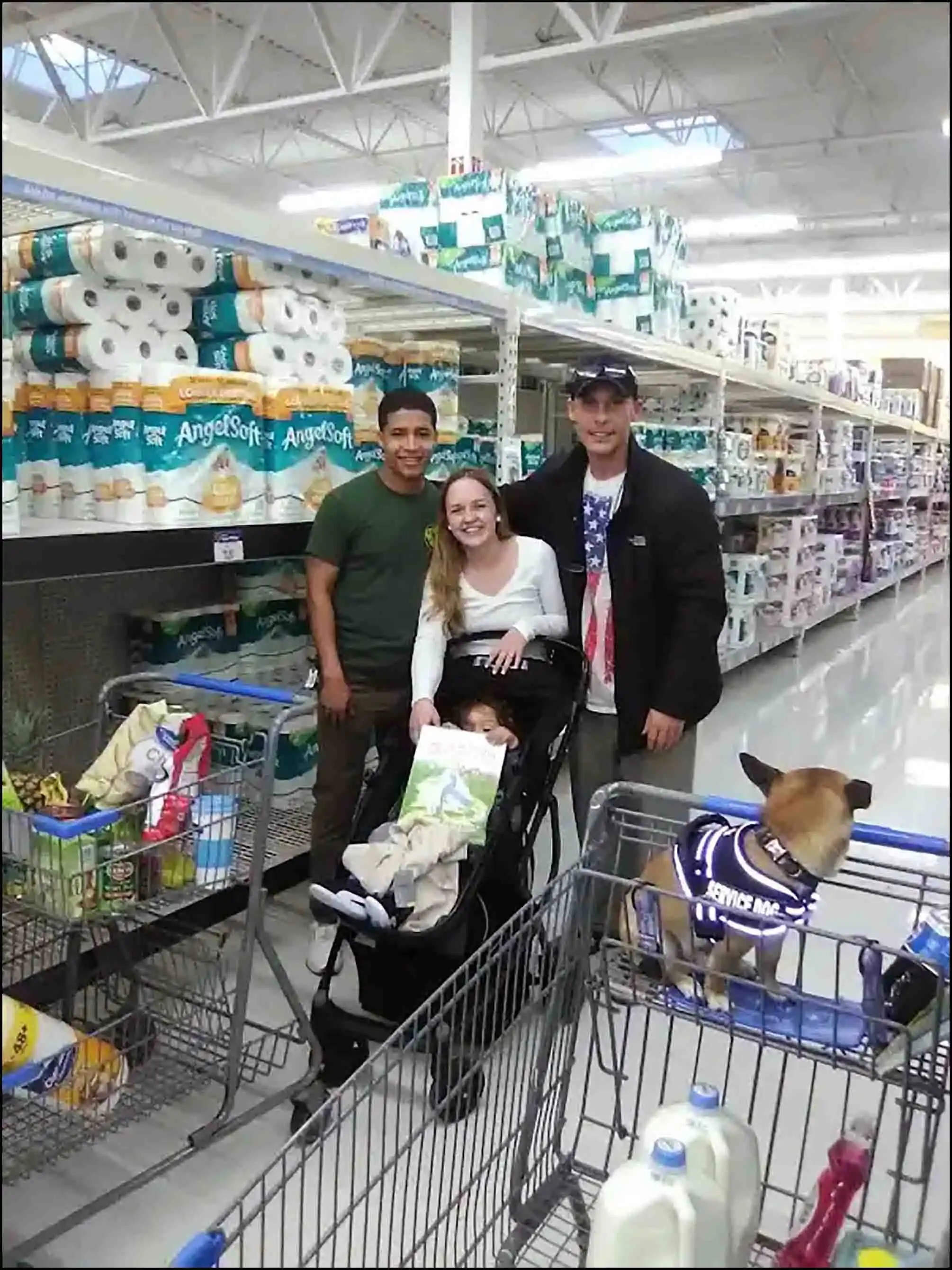 Book Author & Veteran David Haave with Family -- David Haave